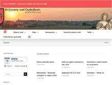 Tablet Screenshot of krizovany.sk